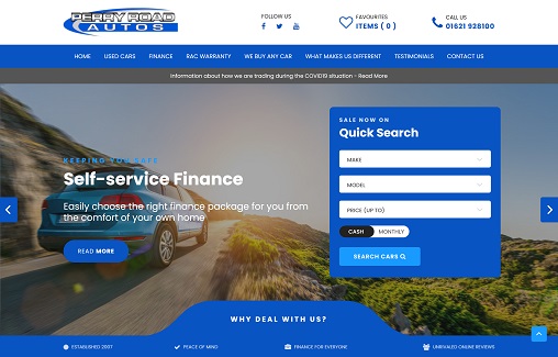Car Dealer Website